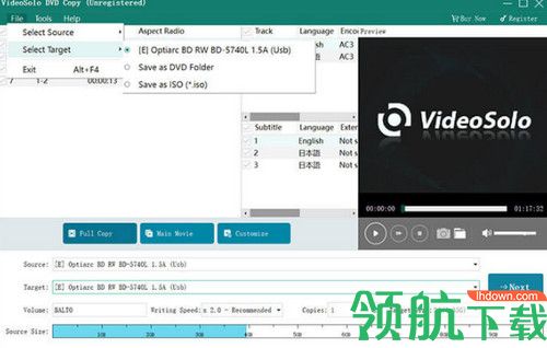 VideoSolo DVD Copy破解版