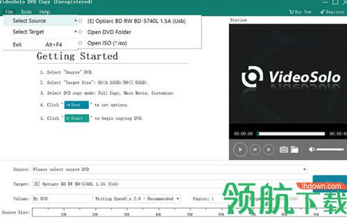 VideoSolo DVD Copy破解版