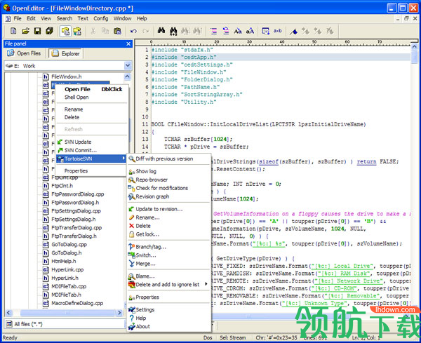 OpenEditor开源文本编辑器绿色版