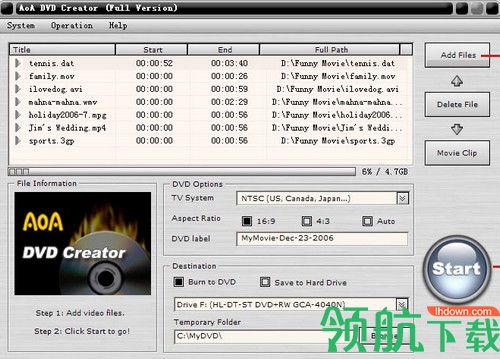 AoA DVD Creator免费版