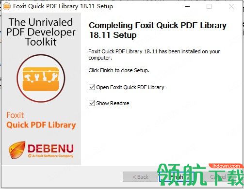 FoxitQuickPDFLibrary中文破解版(附破解补丁)