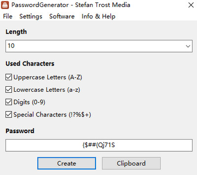 PasswordGenerator绿色版