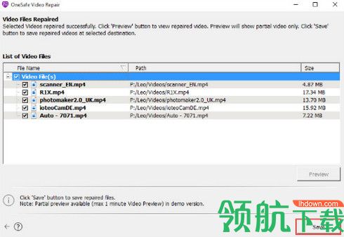 OneSafe Video Repair破解版