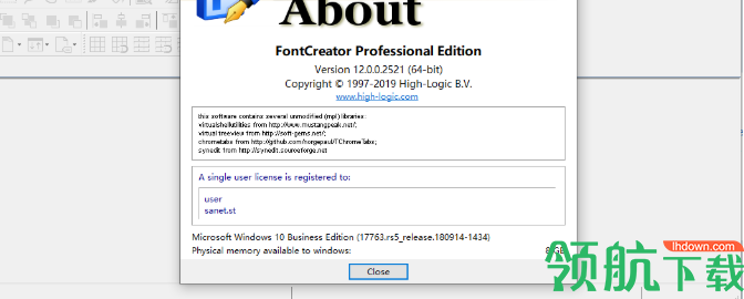 High-LogicFontCreatorProfessional字体编辑器破解版