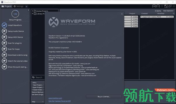TracktionSoftwareWaveform11汉化破解版