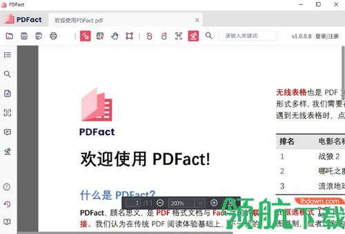 PDFact PDF阅读器