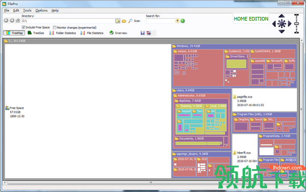 SaleenFilePro树形文件管理器绿色版