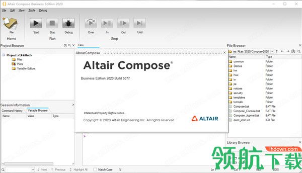 AltairCompose2020直装汉化破解版(附破解补丁)