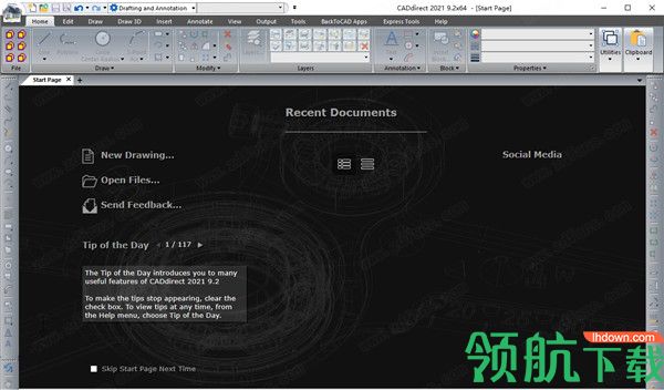 BackToCADCADdirect2021直装破解版(附破解补丁)