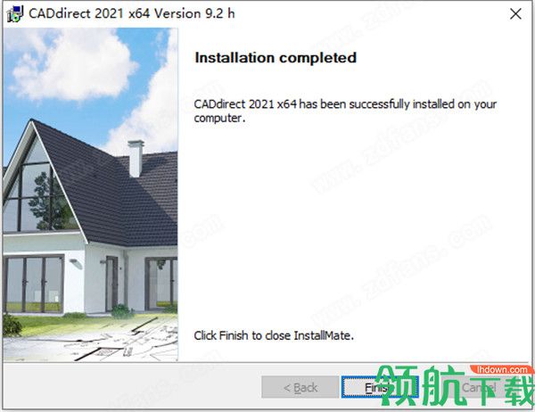 BackToCADCADdirect2021直装破解版(附破解补丁)