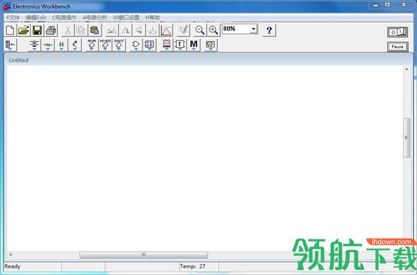 ewb仿真软件汉化中文破解版(百度云下载)