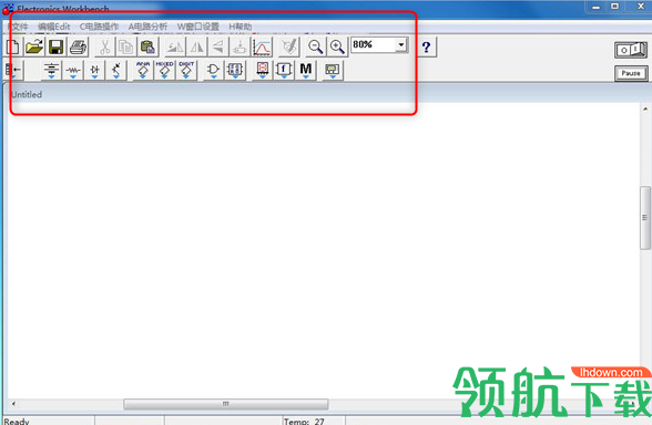 ewb仿真软件汉化中文破解版(百度云下载)
