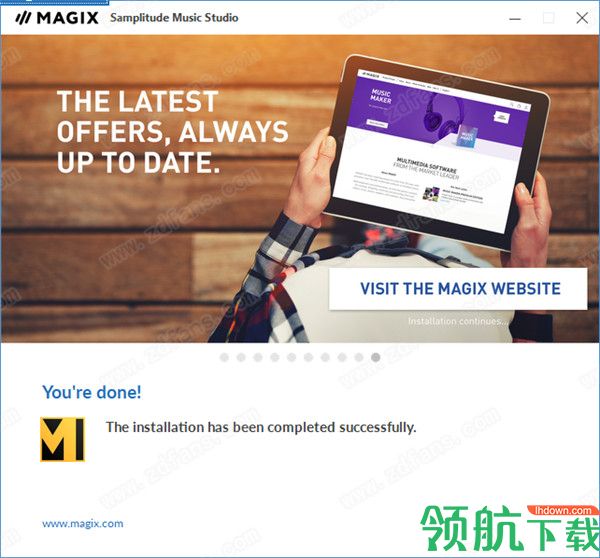 MAGIXSamplitudeMusicStudio2021中文破解版(附破解补丁)