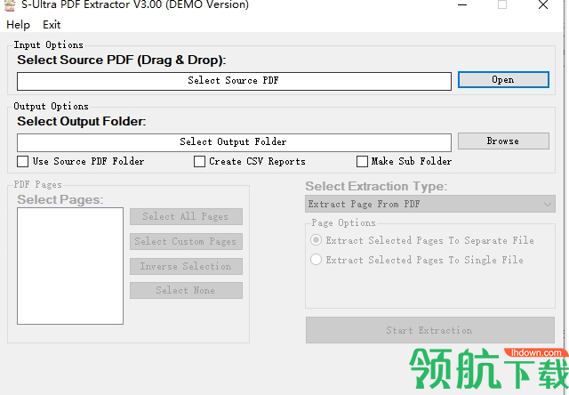 S-UltraPDFExtractor文件提取工具汉化破解版