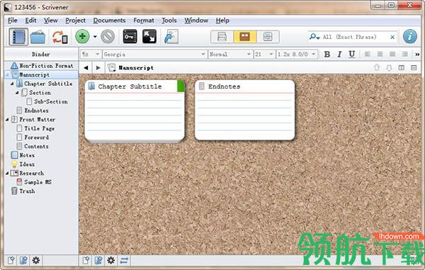 Scrivener3汉化破解版(附序列号)