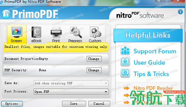 PrimoPDF虚拟打印机绿色官方版