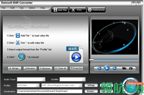 EmicsoftM4RConverter音频转换绿色破解版
