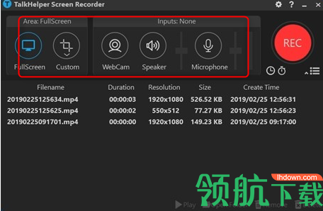 TalkHelperScreenRecorderz屏幕录像工具破解版