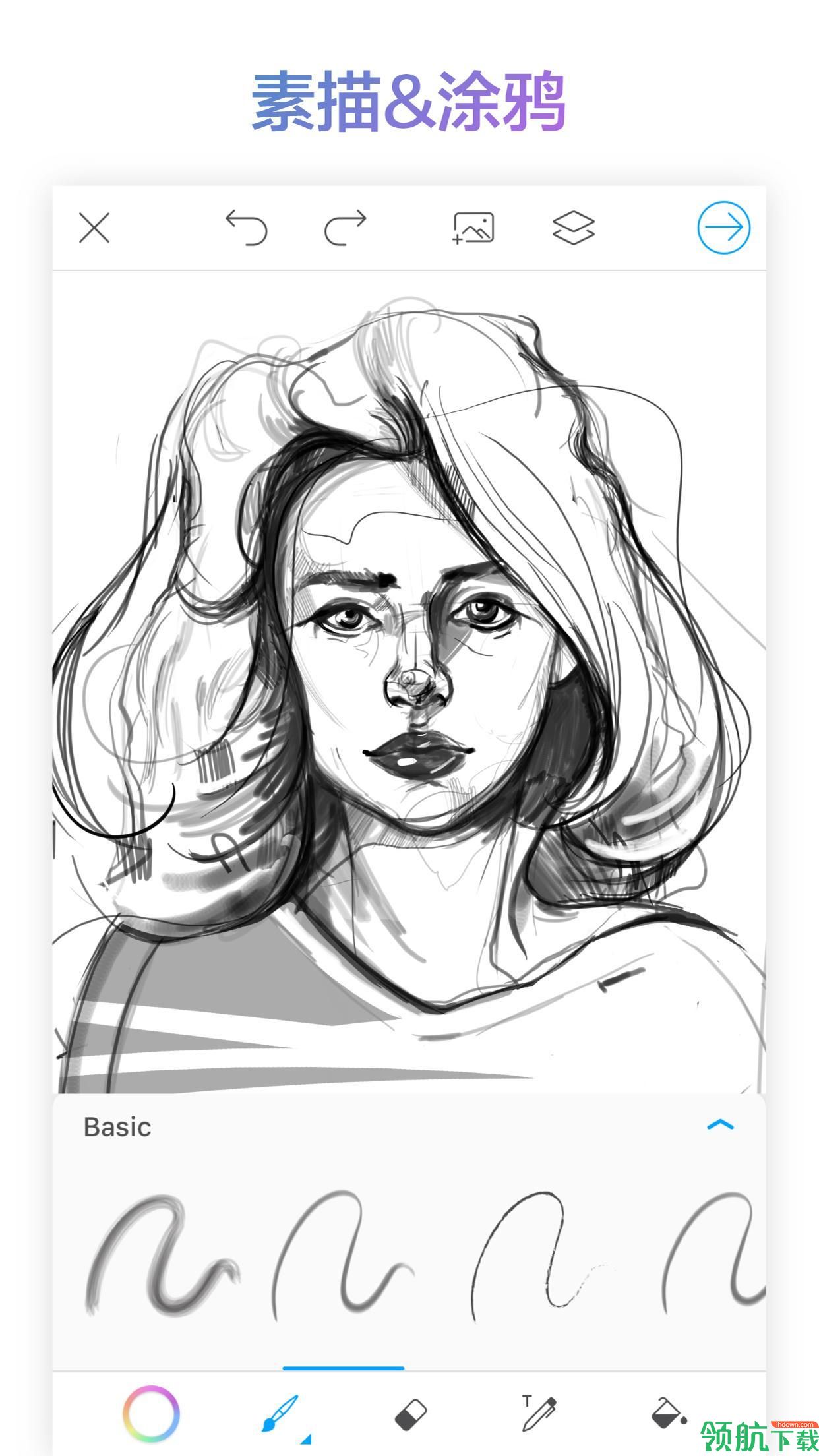 照片绘画