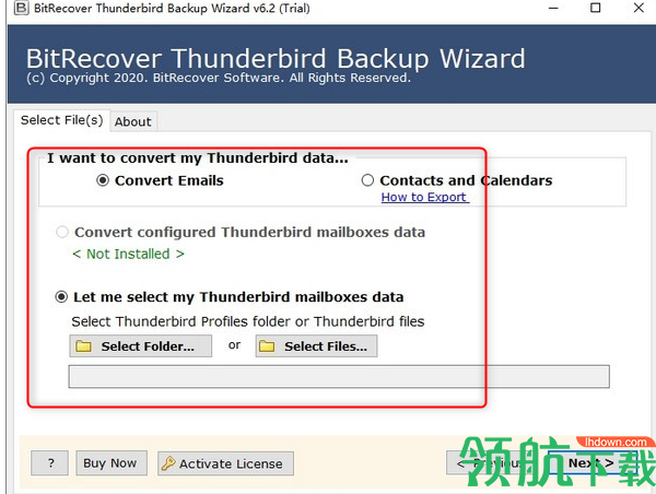BitRecover Thunderbird Backup Wizard邮件备份破解版