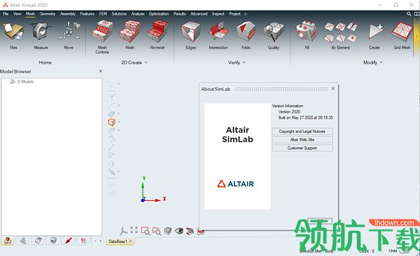AltairSimLab2020有限元建模工具破解版