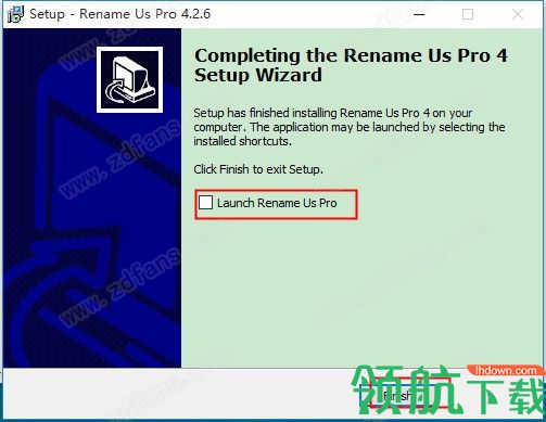 RenameUsPro文件重新批量命名破解版(附破解补丁)