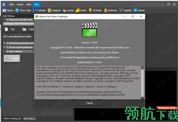 FastVideoCataloger视频管理绿色破解版