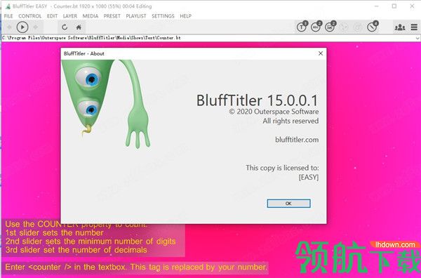 BluffTitlerPro最新汉化破解版(附破解补丁)