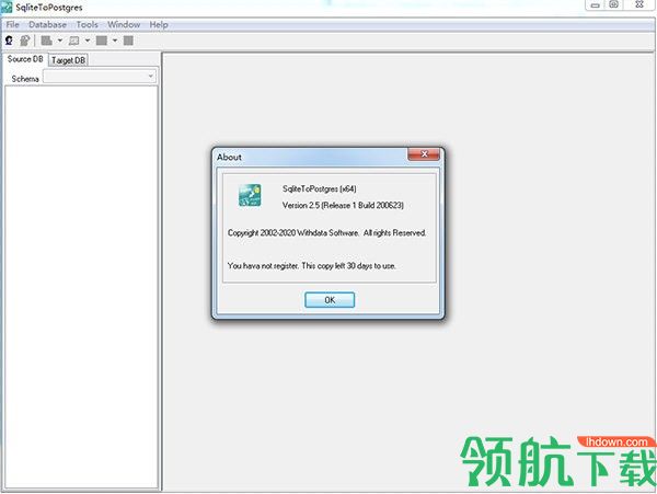 SqliteToPostgres数据库转换工具绿色版
