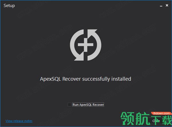 ApexSQLRecover2020中文破解版(附破解补丁)