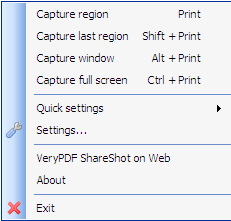免费截图软件VeryPDF Free ShareShot
