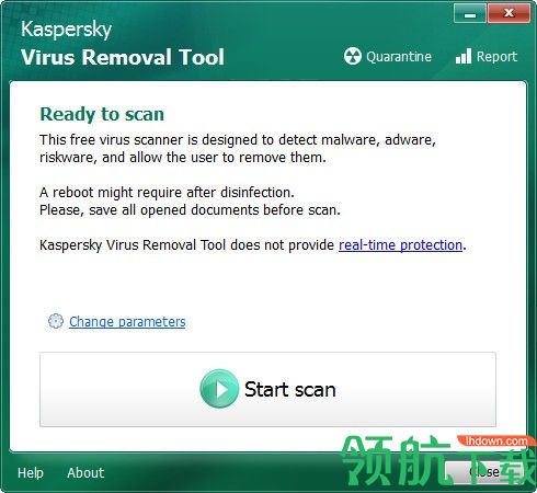卡巴斯基病毒移除Kaspersky Virus Removal Tool