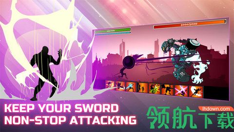 暗影火柴人战士2破解版无限金币无限钻石