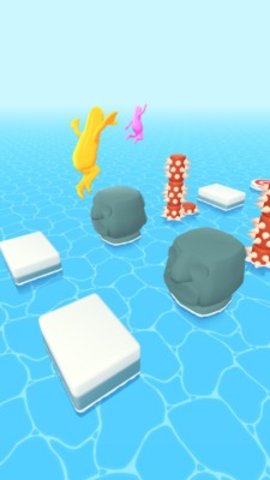 弹跳竞赛3D手机游戏