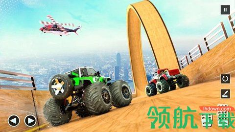 怪物卡车超级坡道破解版