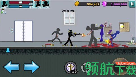 愤怒的火柴人7无限钻石无限金币
