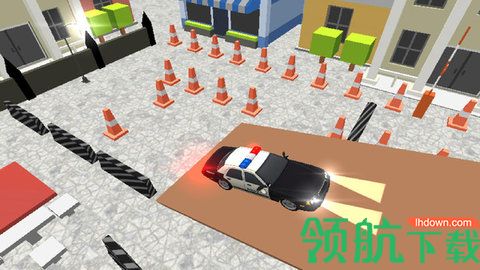 炫酷警车停车挑战2021游戏破解版
