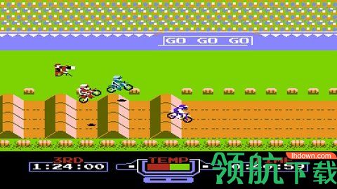 越野摩托车fc单机破解版
