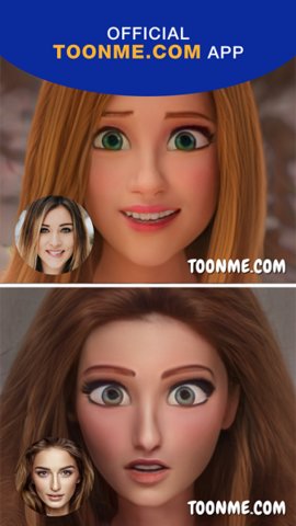 toonme迪士尼公主头像生成app