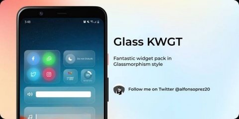 Glass KWGT最新APP