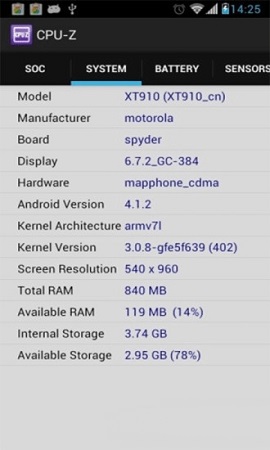 CPU-Z安卓最新版
