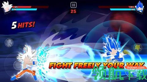 龙珠火柴人大乱斗破解版