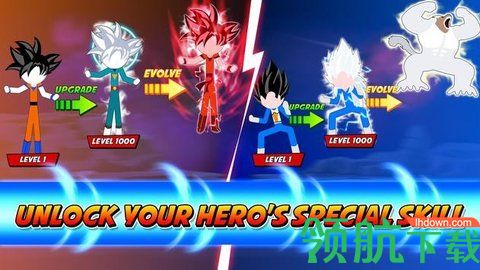 龙珠火柴人大乱斗破解版