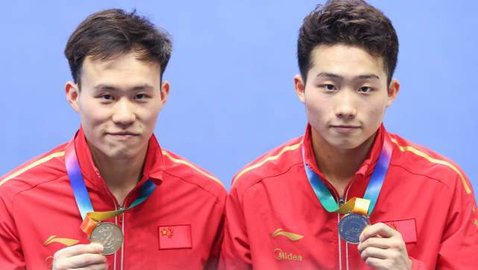 东京奥运会王宗源/谢思埸跳水男子双人3米板决赛视频回放