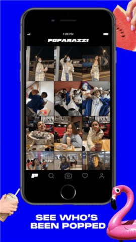 poparazzi图片社交App