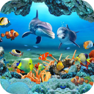 3D水族馆动态壁纸手机版