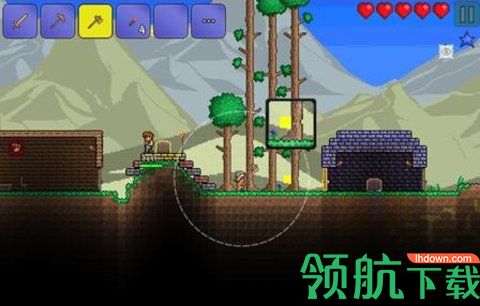 泰拉瑞亚手游怎么造房子 泰拉瑞亚游戏造房子的方法