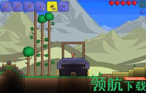 泰拉瑞亚手游怎么造房子 泰拉瑞亚游戏造房子的方法
