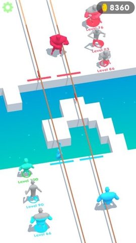 鱿鱼游戏拔河竞赛游戏正版