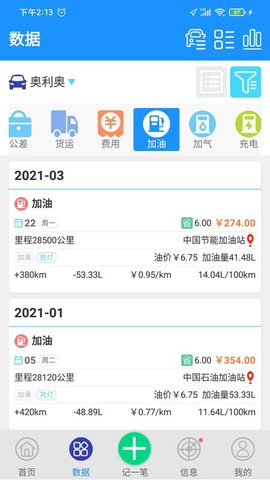 爱车记油耗版